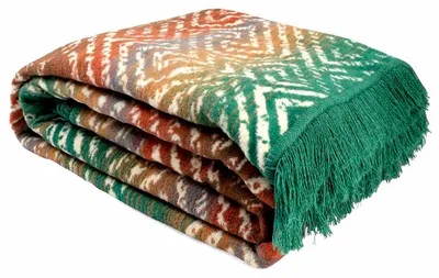 Obrázek produktu pro Přikrývka, bavlněná přikrývka s třásněmi, vysoká kvalita 150x200 Es26157b Barevné vzory