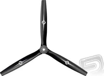 Zdjęcie produktu dla 3-łopatowe śmigło Master Airscrew, materiał kompozytowy wzmocniony włóknem szklanym, czarne