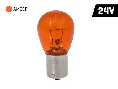 Obrázek produktu pro Žárovka VISION PY21W 24V 21W BAU15s jantarová, E4