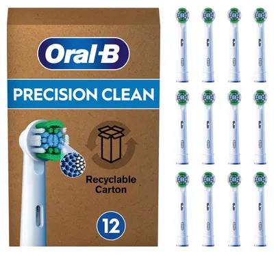 Image de Têtes de Brosses à Dents Oral-B Precision Clean (12 Unités)