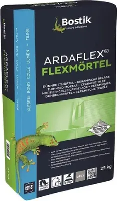 Produktbild von Bostik Ardaflex Flexmörtel Flex Fliesenkleber Dünnbettmörtel 25kg Sack