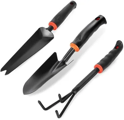 Produktbild von Omgoods - 3-teiliges Gartenwerkzeug-Set mit Handwerkzeug
