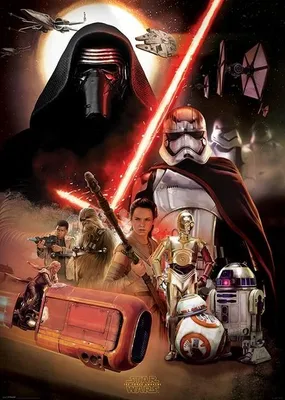 Obrázek produktu pro STAR WARS: Epizoda VII – 100 x 140 cm – plakát