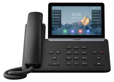 Produktbild von Yealink SIP-T87W - VoIP-Telefon mit Rufnummernanzeige