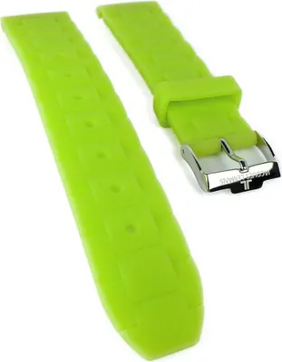 Produktbild von Jacques Lemans Rome Sport → Uhrenarmband Silikon grün → 1-1622 1-1586