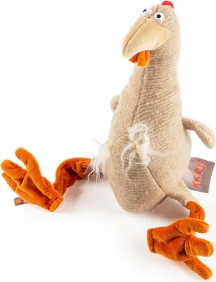 Image de Sigikid Lost Chicken Poulet en peluche Cock-a-doodle-doo 35 cm