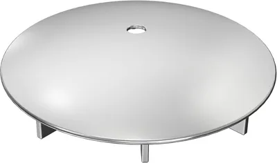 Productafbeelding van Doucheafvoer afdekking - 112 mm doucheafvoerdeksel - Chroom douchedeksel voor douche en bad voor € 6.958-99