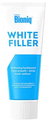 Immagine prodotto di BIONIQ WHITE FILLER, dentifricio sbiancante, 75 ml
