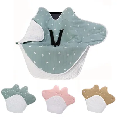 Imagen del producto de Saco de dormir y manta para sillitas de bebé y cochecitos, color gris, para bebés