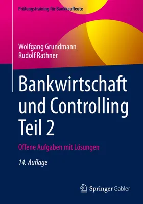 Produktbild von Bankwirtschaft und Controlling Teil 2