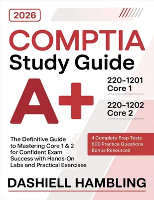 Produktbild von CompTIA A+ 220-1201 and 220-1202 Study Guide