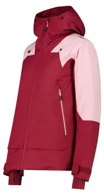 Image de Veste de ski pour femme, modèle FIX Hood, couleur pêche (B709), taille 38