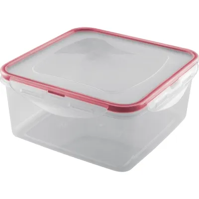 Obrázok produktu pre LAMART LT6033 Sada 4 dóz pre skladovanie a prenášanie potravín, plast, číra, 450ml / 920ml / 1380ml / 2300ml,  11x11cm / 13,7x13,7cm / 16,5x16,5cm / 18,7x18,7cm