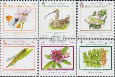 Produktbild von Briefmarken GB - Isle of Man 2008 Mi 1468-1473 (kompl.Ausg.) postfrisch Fauna und Flora