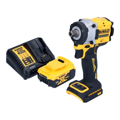 Obrázok produktu pre Akumulátorový rázový uťahovák DeWalt DCF 922 P1 18 V 406 Nm 1/2" bez kefy + 1x akumulátor 5,0 Ah + nabíjačka