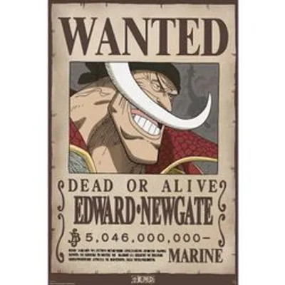 Produktbild von ONE PIECE - Poster Maxi 91cmx51cm - Wanted Whitebeard