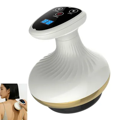 Produktbild von Cellulite Massagegerät Vakuum Wärme Gua Sha – 9 Stufen 40 Massagenoppen | Für Bauch Beine Po mit Rot-/Blaulicht