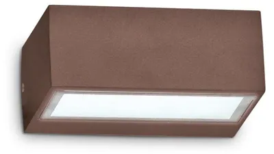 Obrázek produktu pro IdealLux 213330 TWIN AP1 BIG vonkajšie nástenné svietidlo G9 1x28W IP44 kávová