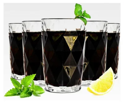 Produktbild von 6 Trinkgläser 350 ml Wassergläser Saftgläser Cocktailgläser Longdrinkgläser