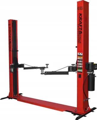 Zdjęcie produktu dla Hydrauliczna podnośnik samochodowy dwukolumnowy, półautomatyczny, 230 V, model KD5816