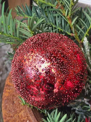 Productafbeelding van Kerstbal Kokkino, donkerrood
