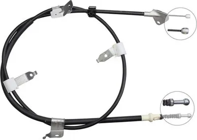 Produktbild von A.B.S. Handbremsseil Seilzug Feststellbremse für TOYOTA AURIS (NRE15, ZZE15, ADE15, ZRE15, NDE15) K12070