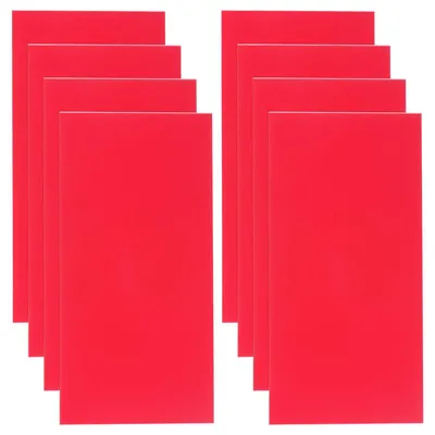 Produktbild von Nylon Reparaturflicken - Selbstklebend - Zur Textilreparatur - 8 Stück 20x10 cm Rot