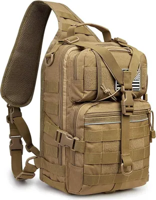Immagine prodotto di Zaino tattico a tracolla militare per il campeggio all'aperto e l'escursionismo