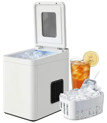 Produktbild von HOMCOM Eiswürfelmaschine, 12 kg 24 Std., 9 Eiswürfel in 7 Minuten, 2 Größen