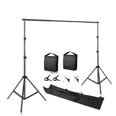Obrázok produktu pre Stojan na pozadie pre fotografovanie, konštrukcia teleskopu, štúdiová fotografická podpora, 2000x3000, súprava teleskopu 2