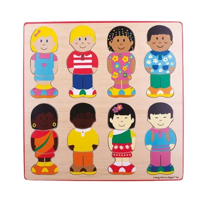 Produktbild von Bigjigs Toys Puzzlefreunde einfügen