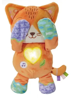 Produktbild von VTech Baby Kiekeboe Katje, 0,8 Jahr(e), Mit Ton, Sprachfunktion, Batterien erforderlich, AA, Plüsch