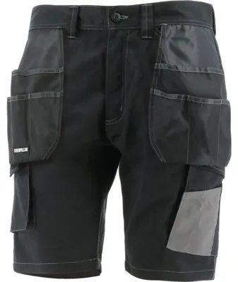 Produktbild von CAT Arbeitsshort Essential Herren Arbeitsshorts robust kurz schwarz Größe 38