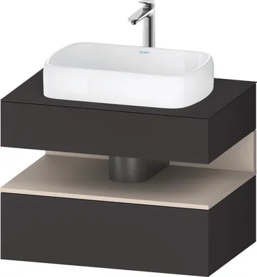 Produktbild von DURAVIT QA4730083800000 QAT KWTU WH Eck 800x550x600 Gt Smt H
