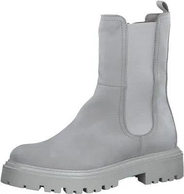 Produktbild von Marco Tozzi Chelsea Boot - Grau Veloursleder Größe: 42 Normal