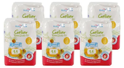 Produktbild von Südzucker Gelier Rüben Zucker 1:1 (10 x 1000g)