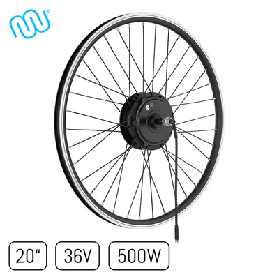 Obrázok produktu pre windmeile | E-Bike Hinder wheel hub motor, špicatý, čierny, 20", 36V/500W, e-bike, elektrobicykel, pedelec