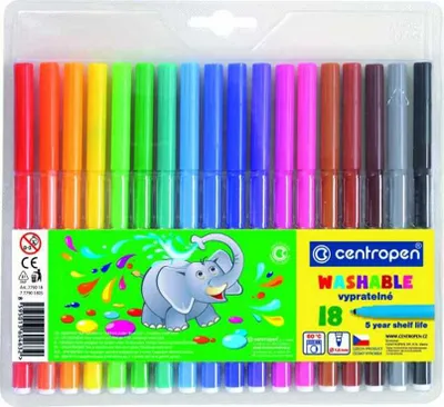 Zdjęcie produktu dla Markery Centropen 7790 - zestaw 18 sztuk