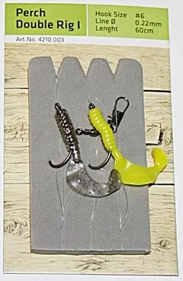 Produktbild von Zebco Perch Double Rig I Barschvorfach
