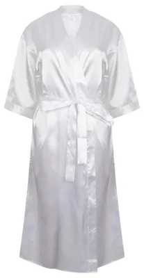 Obrázek produktu pro Towel City – Dámský župan, satén LT4017 (XS–S) (bílý)