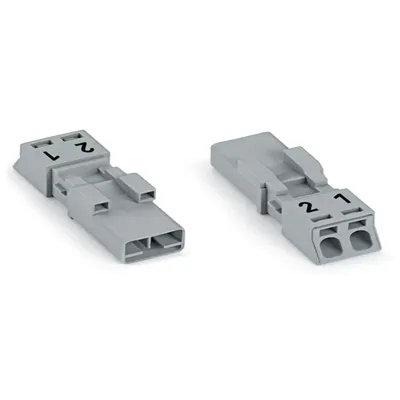 Produktbild von WAGO Stecker;2-polig;grau 890-252