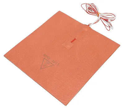 Image de Coussin chauffant en silicone 110 V, 450 W, résistant aux hautes températures, avec adhésif au dos, pour imprimante 3D VORON 2.4