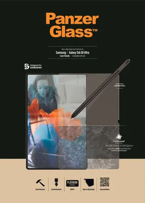Obrázok produktu pre PanzerGlass - Ochranné sklo na mobilný telefón - sklo - pre Samsung Galaxy Tab S8 Ultra, Tab S9 Ultra (7289)