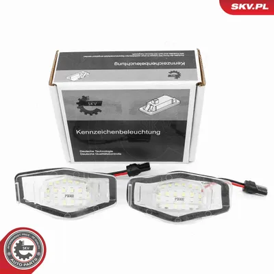Obrázok produktu pre ESEN SKV 72SKV548 Osvetlenie poznávacej značky vpravo a vľavo pre HONDA CIVIC VIII Hatchback (FN, FK) LED