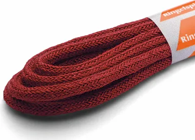 Produktbild von RINGELSPITZ - Rund Dünn – Feine Schnürsenkel für Elegante Schuhe - 75 cm, rot
