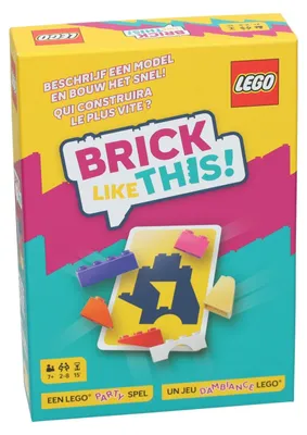 Zdjęcie produktu dla Asmodee Brick Like This!, Gra planszowa, Drobne umiejętności motoryczne (zręczność), 7 lat(a), 15 min