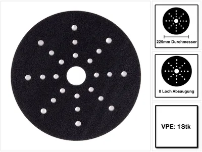 Obrázek produktu pro Měkká podpěra Mirka pro brusku na stěny a stropy LEROS 1 ks 225 mm ( MIW9514611 )