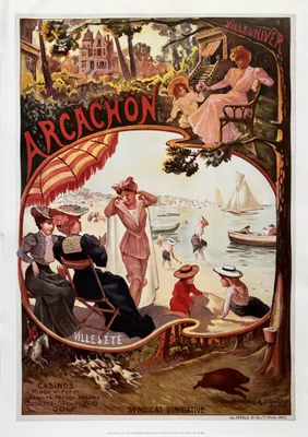 Immagine prodotto di Arcachon - Delyed - Poster 50x70 cm