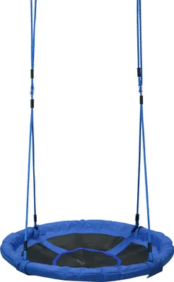 Obrázok produktu pre Hojdacia sieť s priemerom 100 cm - modrá