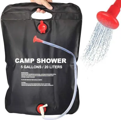 Produktbild von Famanu Campingdusche 20L - Tragbare Duschtasche für den Außenbereich